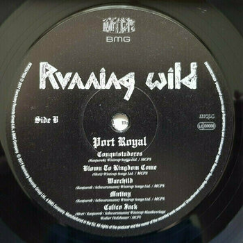 Vinyl Record Running Wild - Port Royal (LP) - 3