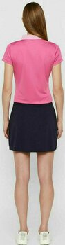 Chemise polo J.Lindeberg Corinna Tx Jaquard Womens Polo Shirt Pop Pink M - 4
