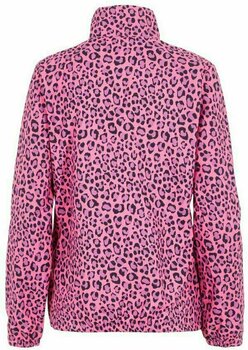 Jasje J.Lindeberg Lilyth Wind Tech Womens Jacket Pink Leopard S - 2