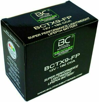 Motorcycle Battery BC Battery BCTX9-FP Lithium - 3