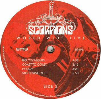 Disco de vinil Scorpions - World Wide Live (2 LP + CD) - 3