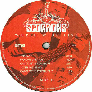 Disque vinyle Scorpions - World Wide Live (2 LP + CD) - 5