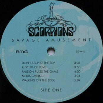 Vinylskiva Scorpions - Savage Amusement (LP + CD) - 3