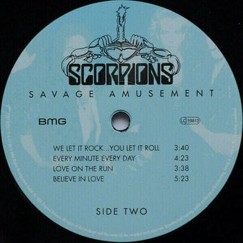 Vinyylilevy Scorpions - Savage Amusement (LP + CD) - 4
