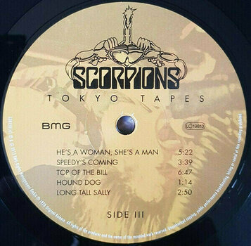 Vinyl Record Scorpions - Tokyo Tapes - Live (2 CD + 2 LP) - 4