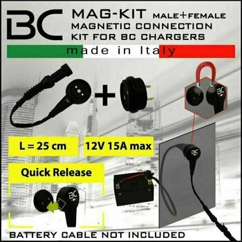Motorcycle Charger BC Battery Kit Magnetic Connection System - 4