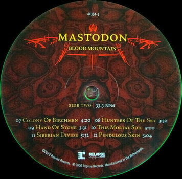 LP Mastodon - Blood Mountain (LP) - 4