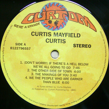 Vinyl Record Curtis Mayfield - Curtis (LP) - 2
