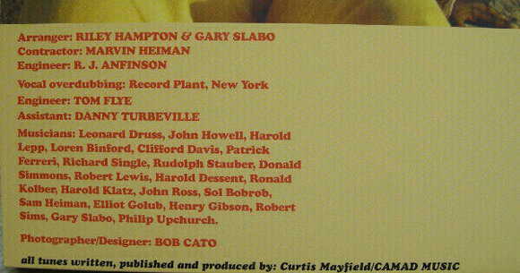 LP plošča Curtis Mayfield - Curtis (LP) - 5