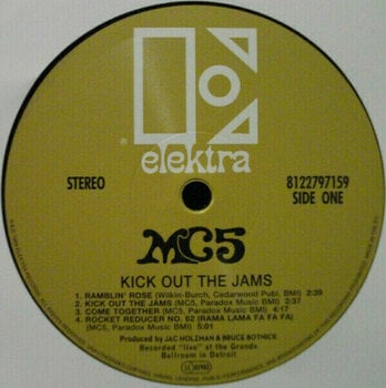 Hanglemez MC5 - Kick Out The Jams (LP) - 5