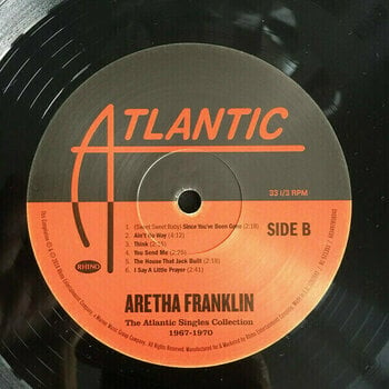 Vinyl Record Aretha Franklin - The Atlantic Singles Collection 1967 - 1970 (LP) - 6