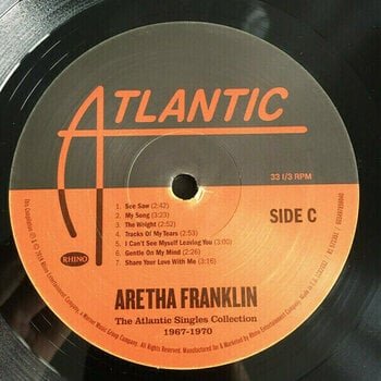Disco de vinil Aretha Franklin - The Atlantic Singles Collection 1967 - 1970 (LP) - 7