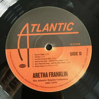 Płyta winylowa Aretha Franklin - The Atlantic Singles Collection 1967 - 1970 (LP) - 8
