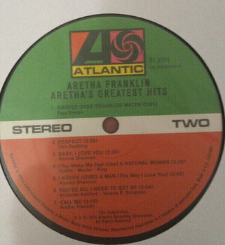 Vinyl Record Aretha Franklin - Greatest Hits (LP) - 5