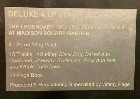 Vinylskiva Led Zeppelin - The Song Remains The Same (4 LP) - 3