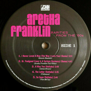 Vinyl Record Aretha Franklin - Atlantic Records 1960S Collection (6 LP) - 14