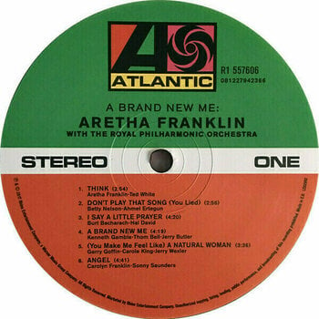Vinyl Record Aretha Franklin - A Brand New Me (LP) - 2