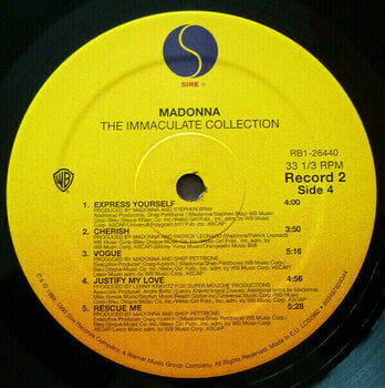 Schallplatte Madonna - The Immaculate Collection (LP) - 8