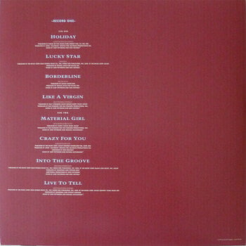 Schallplatte Madonna - The Immaculate Collection (LP) - 10