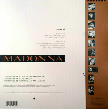 Vinyl Record Madonna - RSD - True Blue (Super Club Mix) (LP) - 3