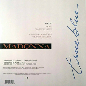 Vinyl Record Madonna - RSD - True Blue (Super Club Mix) (LP) - 4
