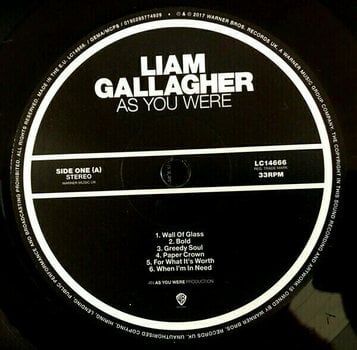 Disco de vinil Liam Gallagher - As You Were (LP) - 4