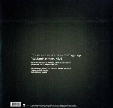 Vinyl Record Carlo Maria Giulini - Mozart: Requiem (LP) - 2