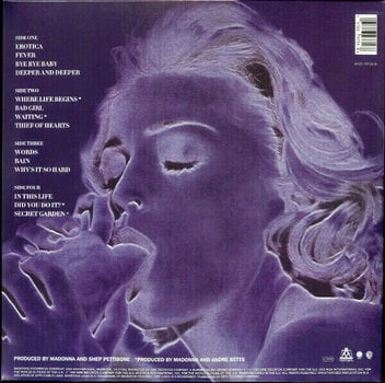 Vinyl Record Madonna - Erotica (LP) - 2