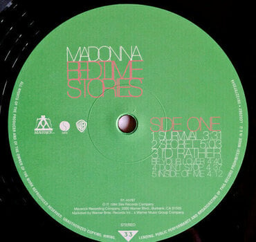 LP Madonna - Bedtime Stories (LP) - 4