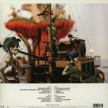 Disc de vinil Gorillaz - Plastic Beach (2 LP) - 4