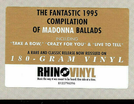 Грамофонна плоча Madonna - Something To Remember (LP) - 5