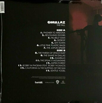 LP Gorillaz - The Fall (LP) - 2