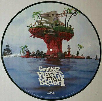 Vinylskiva Gorillaz - Plastic Beach (Picture Vinyl Album) (LP) - 2
