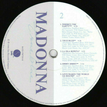 LP Madonna - True Blue (LP) - 3