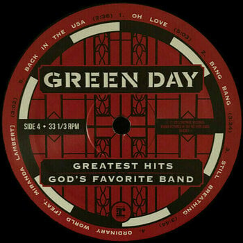 Vinyl Record Green Day - Greatest Hits: God's Favorite Band (LP) - 5