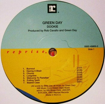Vinyl Record Green Day - Dookie (LP) - 2