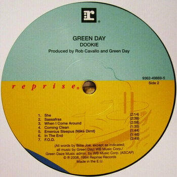 Vinyl Record Green Day - Dookie (LP) - 3