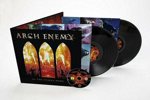 Vinyylilevy Arch Enemy - As The Stages Burn! (2 LP + DVD) - 5