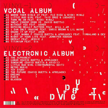 Vinyylilevy David Guetta - Nothing But The Beat (Red Vinyl) (LP) - 2