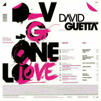 Schallplatte David Guetta - One Love (Pink Vinyl) (LP) - 2