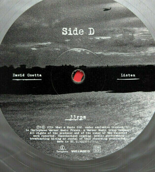 Disco de vinilo David Guetta - Listen (Silver Coloured) (LP) - 4