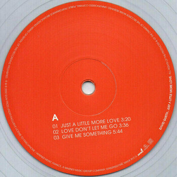 LP David Guetta - Just A Little More Love (Clear Coloured) (LP) - 5