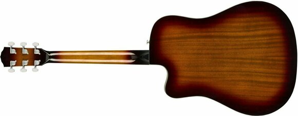 Dreadnought elektro-akoestische gitaar Fender CD-140SCE Dreadnought All-Mahogany Shaded Edge Burst - 2