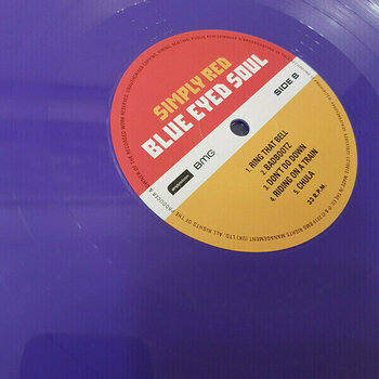 Vinyl Record Simply Red - Blue Eyed Soul (Purple Coloured) (LP) - 8
