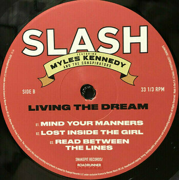 Hanglemez Slash - Living The Dream (LP) - 5