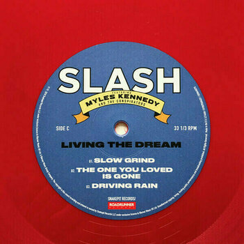 Vinyylilevy Slash - Living The Dream (Red Vinyl) (LP) - 7