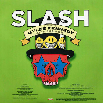 Vinyl Record Slash - Living The Dream (Red Vinyl) (LP) - 9