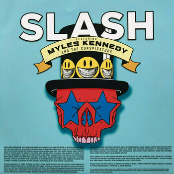 Vinylplade Slash - Living The Dream (Red Vinyl) (LP) - 11