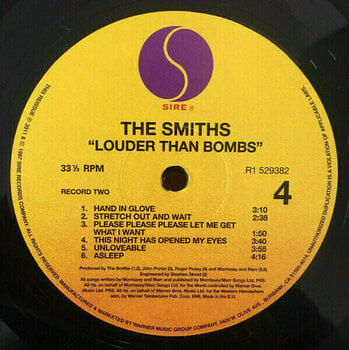 Vinyl Record The Smiths - Louder Than Bombs (LP) - 8