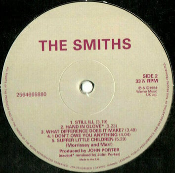 Vinyl Record The Smiths - Smiths (LP) - 4